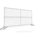 Fencing Chain Link Temporary Fence With Cross Tube